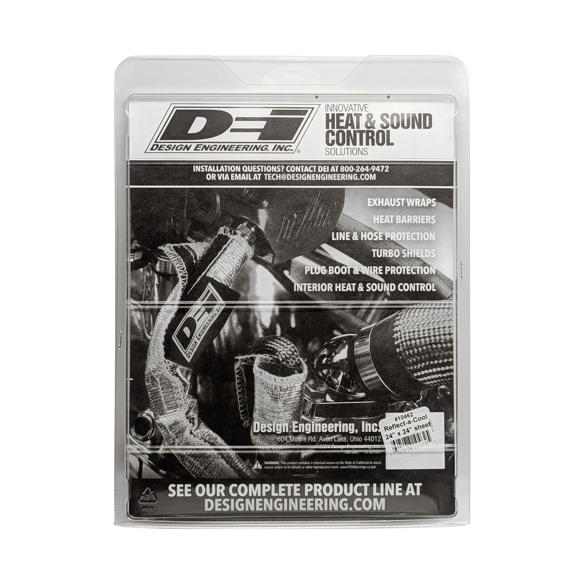 DEI Reflect-A-Cool 24in x 24in Sheet - 10462 by DEI - front view