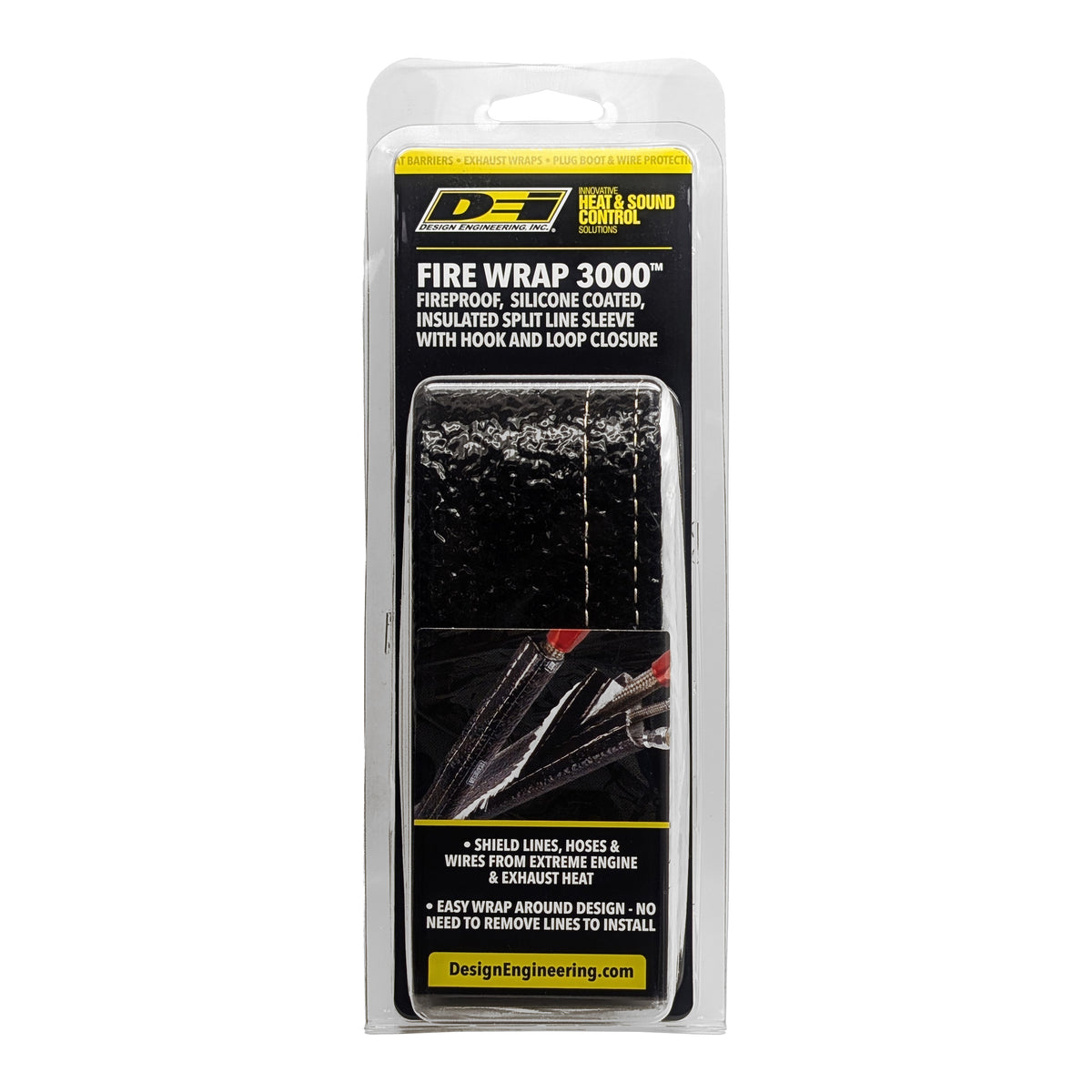 DEI Fire Wrap 3000 1in I.D. x 2ft - 10478 by DEI - front view