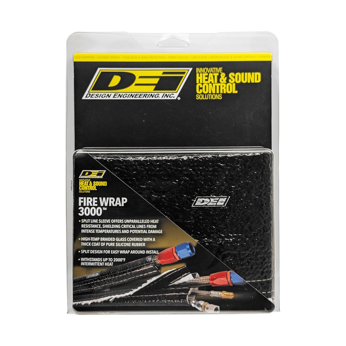 DEI Fire Wrap 3000 1-1/2in I.D. x 2ft - 10479 by DEI - front view