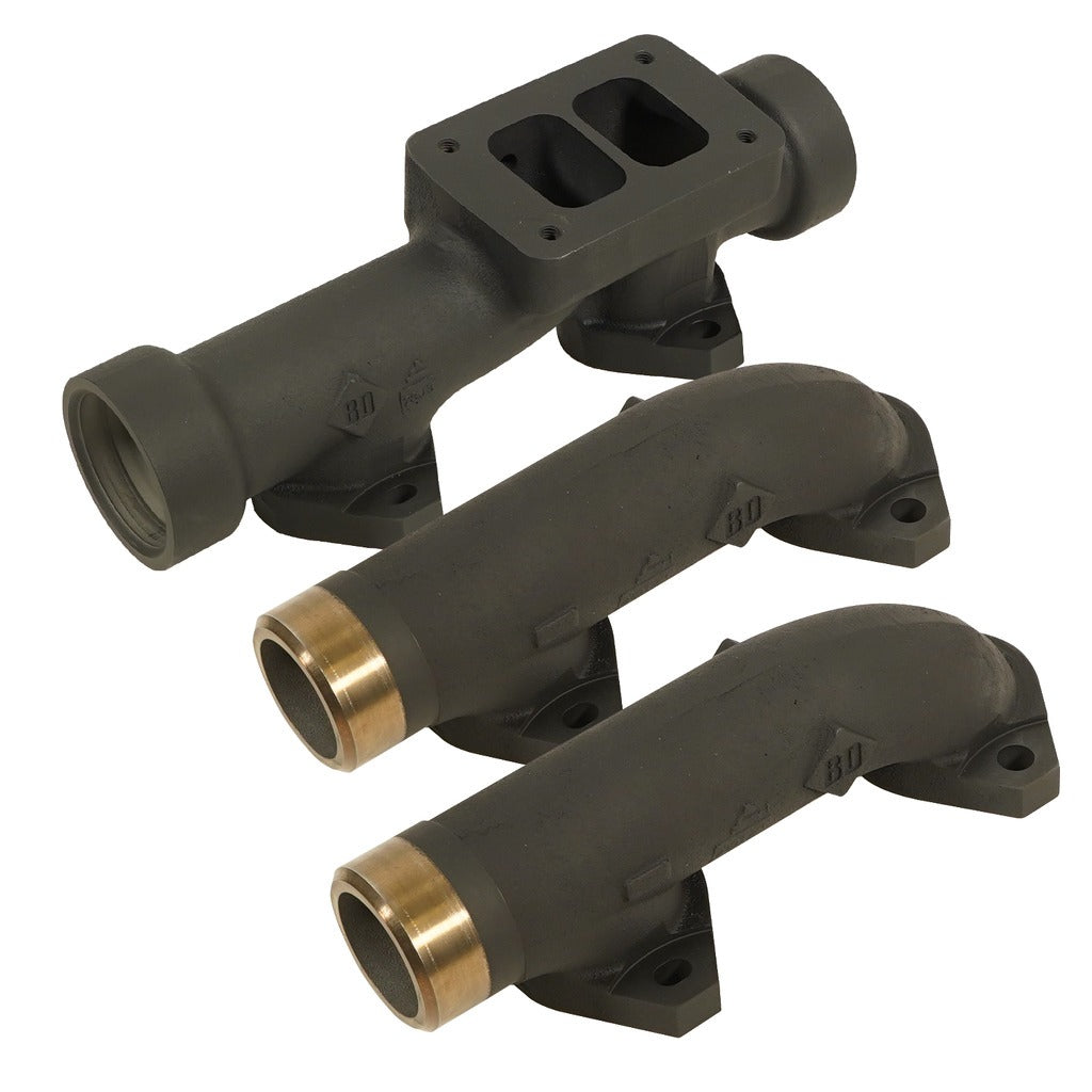 BD Diesel 93-98 Caterpillar 3406E  / 99-03 C15 Non-Acert CAT T6 Ceramic Coated Exhaust Manifold - 1048002