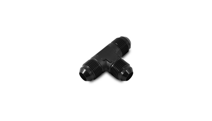 Vibrant -6AN Flare Tee Adapter Fitting - Aluminum - 10482