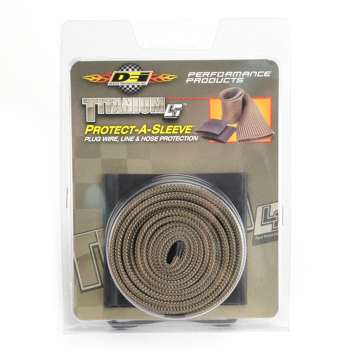 DEI Protect-A-Sleeve 1in ID x 4ft - Titanium - 10483 by DEI - front view