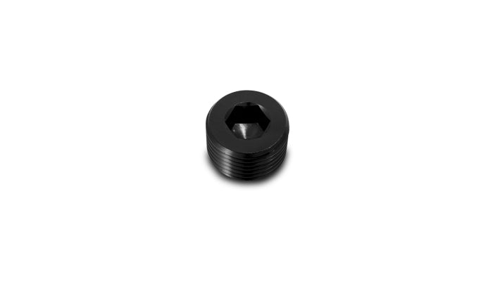 Vibrant 1/4in NPT Socket Pipe Plugs - Aluminum - 10491