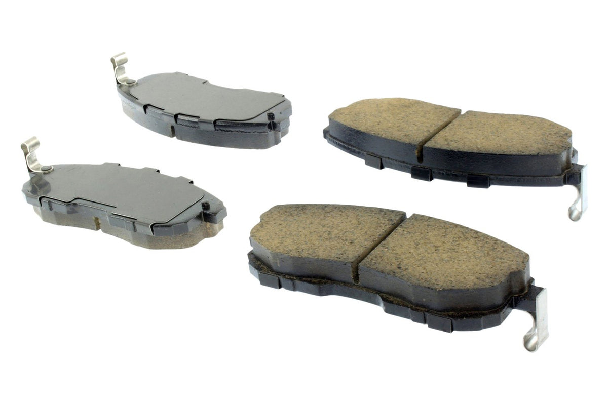 PosiQuiet 07-08 Nissan Altima/99-01 Maxima/03-05 350Z / 03-05 Infiniti G35 Front Ceramic Brake Pads - 105.08150
