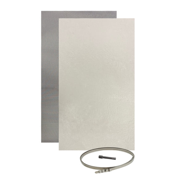 DEI Universal Muffler Shield Kit - 10529 by DEI - front view