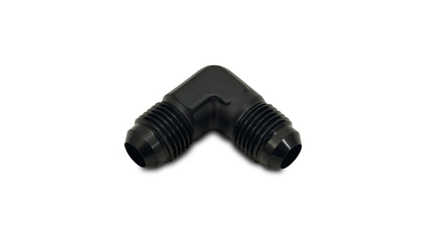Vibrant -4AN 90deg Flare Union Fitting - Aluminum - 10551