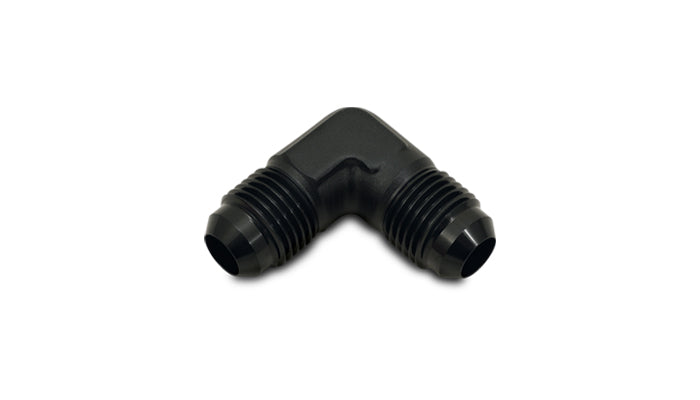 Vibrant -8AN 90deg Flare Union Fitting - Aluminum - 10553