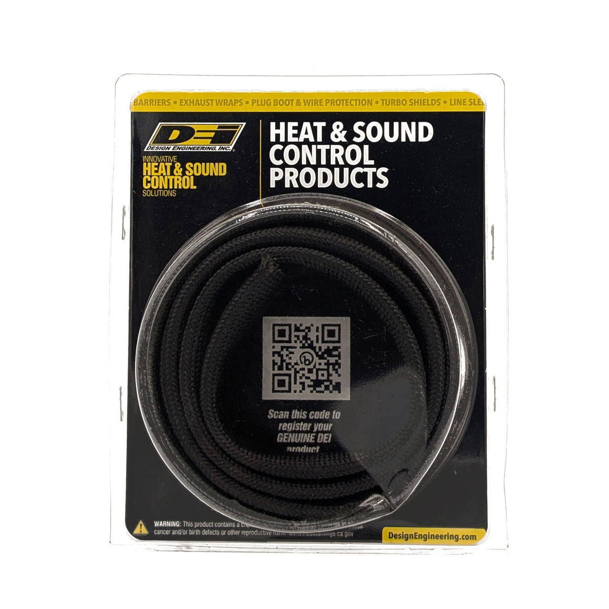 DEI Protect-A-Sleeve 1in I.D. x 36in - Black Titanium - 10589 by DEI - front view