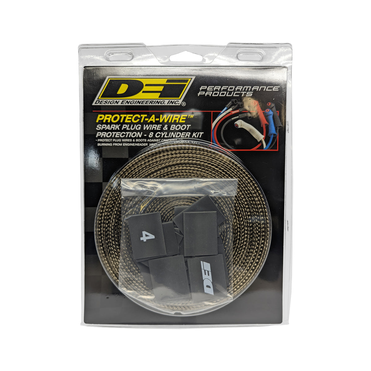 DEI Protect-A-Wire V8 Kit -Titanium - 10603 by DEI - front view