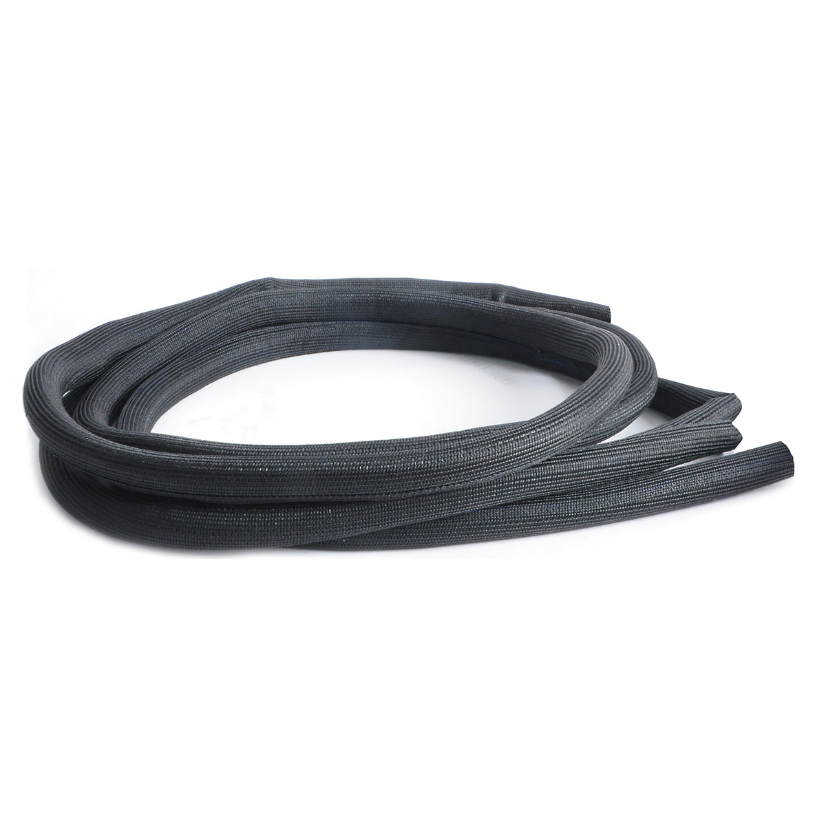 DEI Split Wire Sleeve Easy Loom 19mm-3/4in x 10 Black - 10655 by DEI - front view
