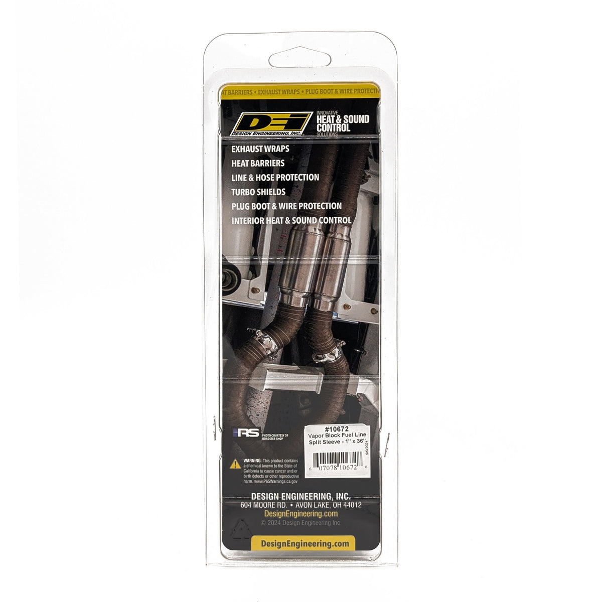 DEI Vapor Block Sleeve 1in x 36in - 10672 by DEI - front view