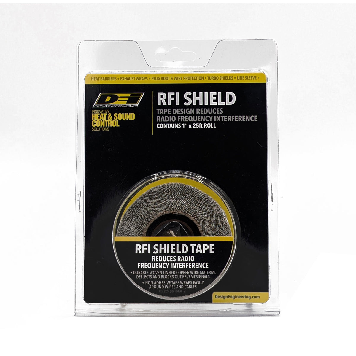 DEI RFI Wire Mesh Shield Tape - 1in x 25ft - 10679 by DEI - front view