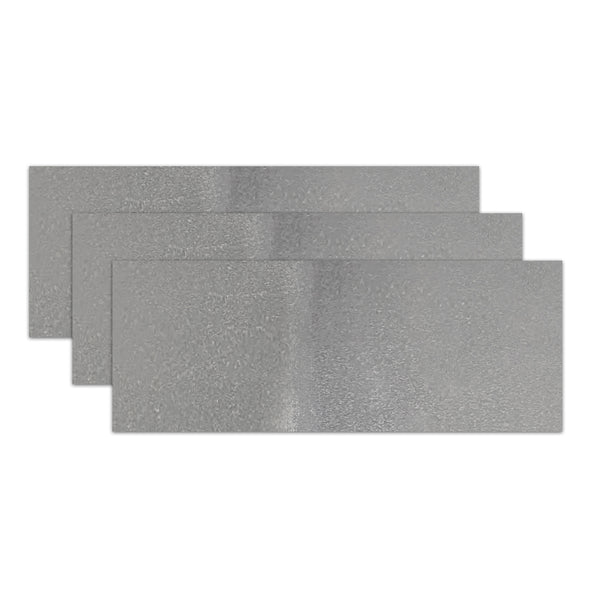 DEI Oil Filter Heat Shield 3.5in x 4.5in x 4in - 3 Pack - 10740 by DEI - front view