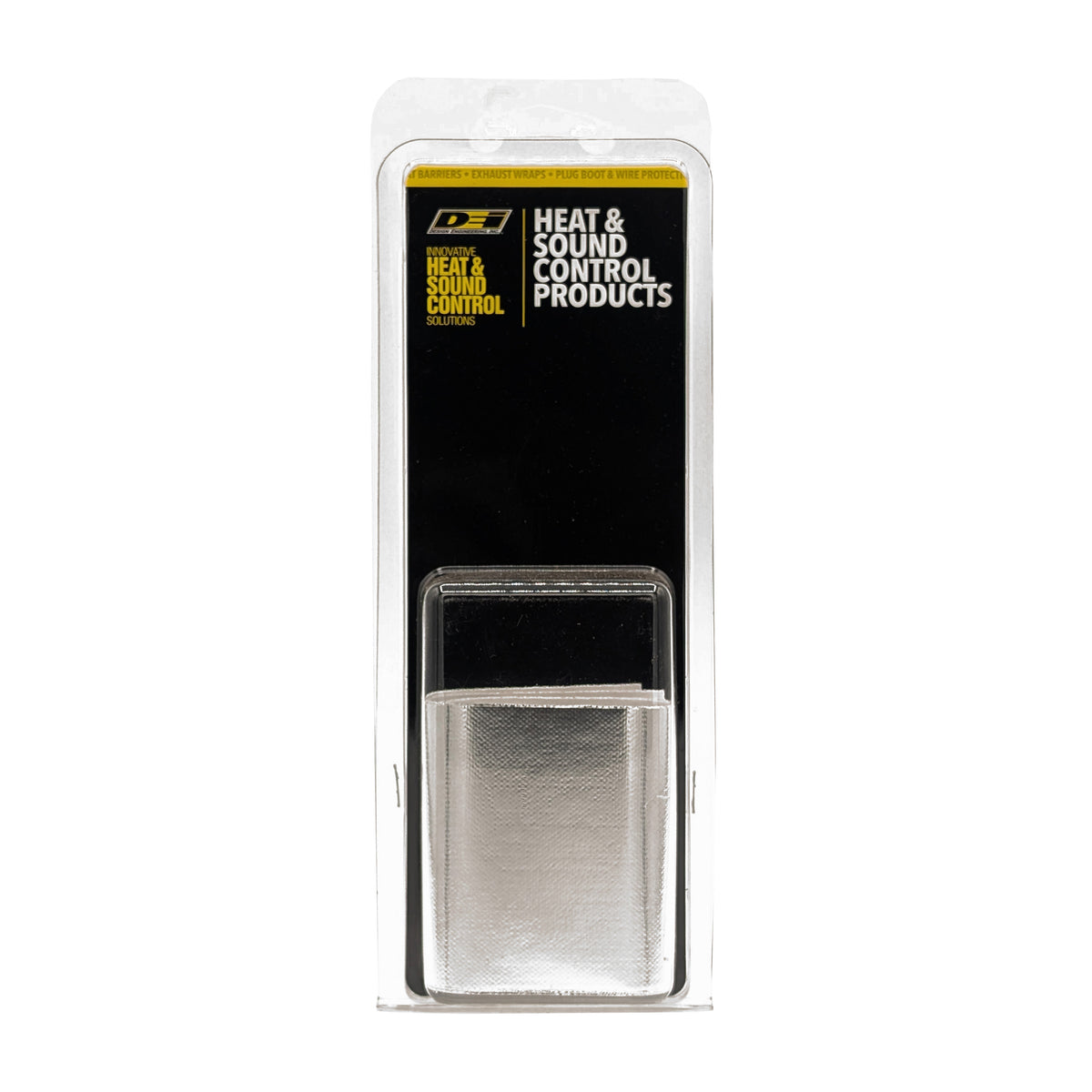 DEI Oil Filter Heat Shield 2.5in x 3.5in x 3in - 3 Pack - 10741 by DEI - front view