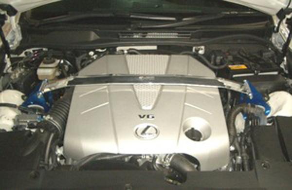 Cusco Lexus IS250/350 (Non-AWD) Type OS Front Strut Bar Modify Side Cover - Does not fit Gen 3 - 983 540 A for 2006-2014 Lexu