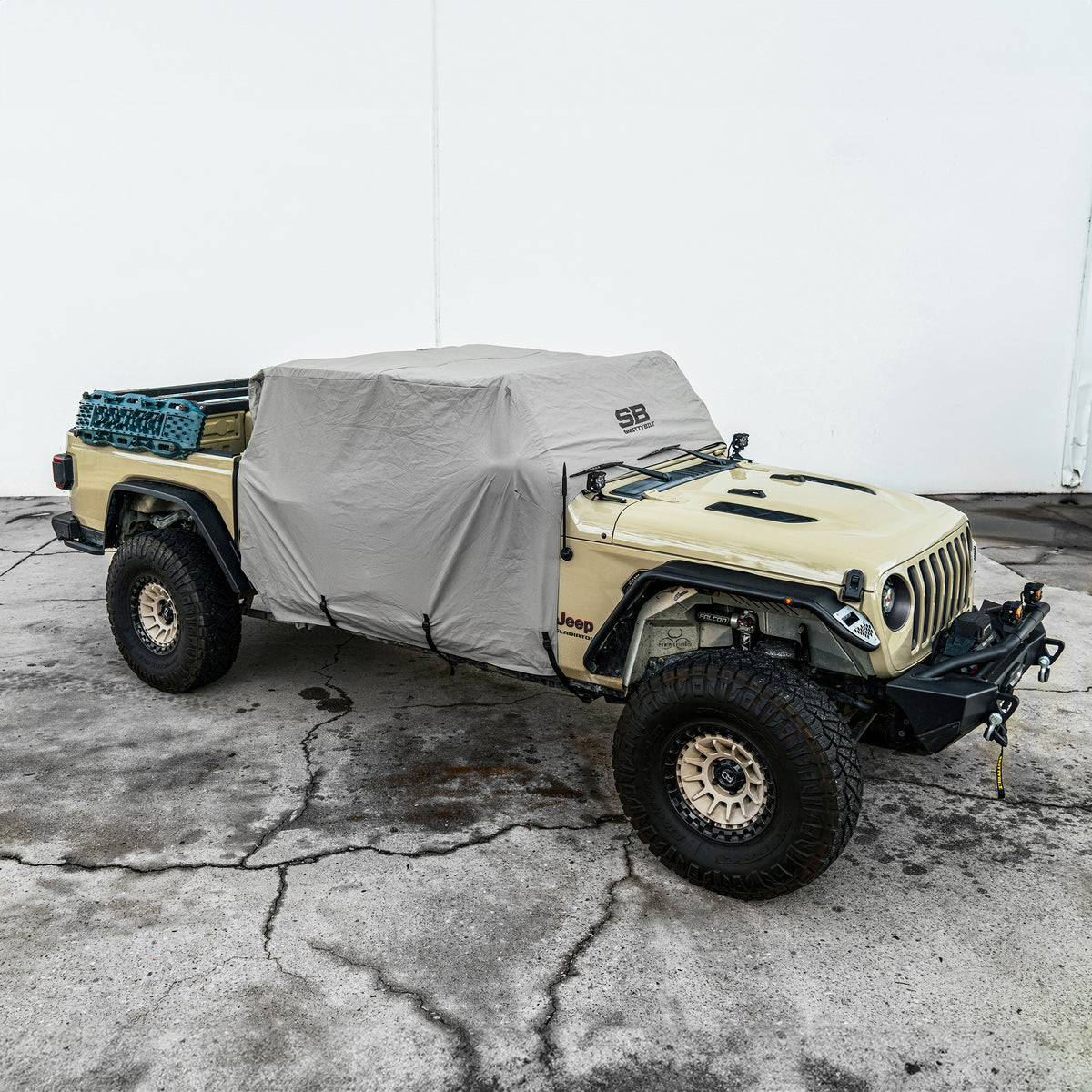 SmittyBilt - JT Water Resistant Cab Cover W Door Flap - SB1081
