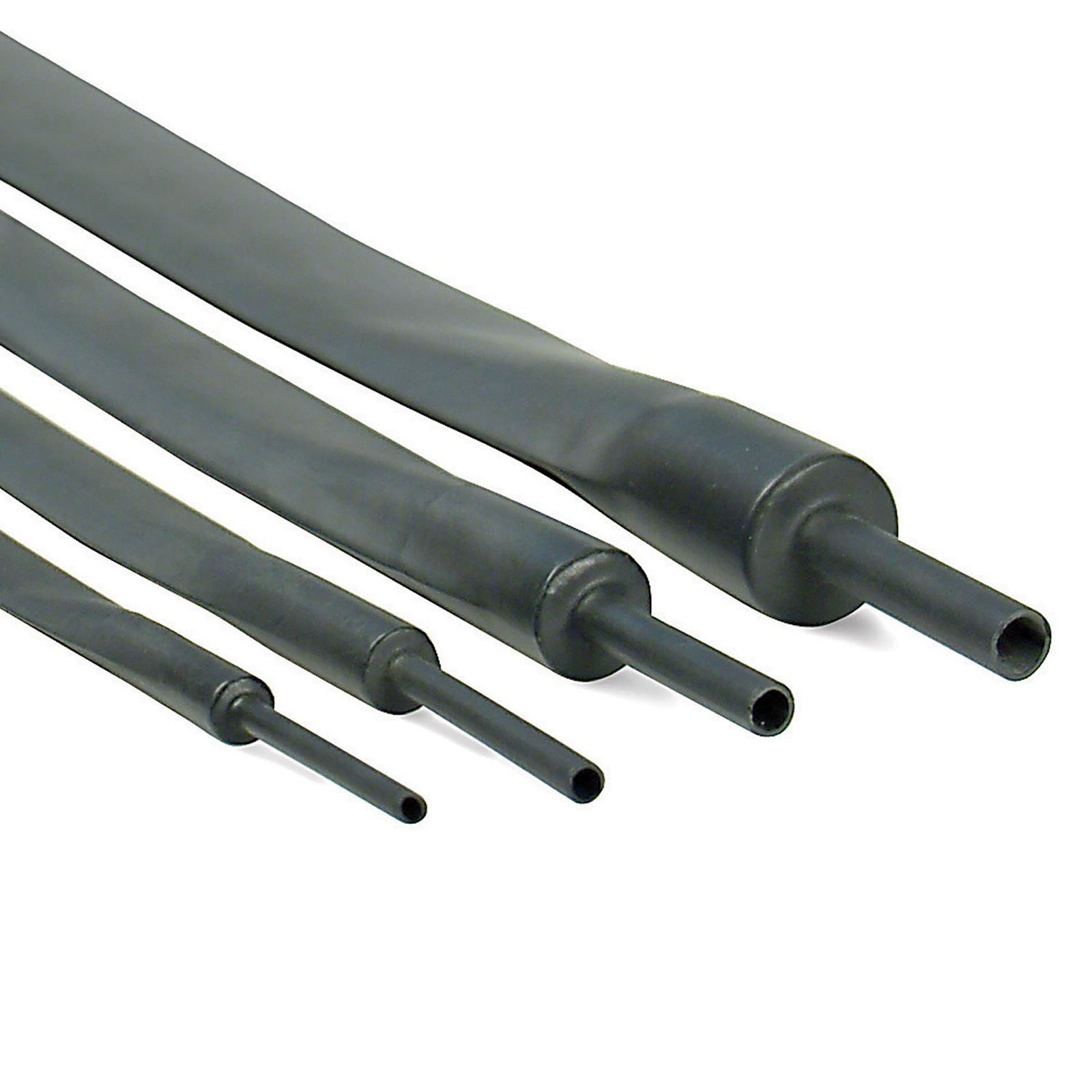 DEI Hi-Temp Shrink Tube Kit - 9/12/18/24mm x 2ft - Black - 10836 by DEI - front view
