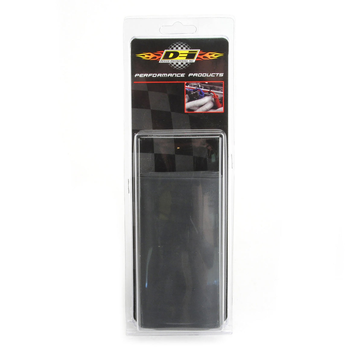 DEI Hi-Temp Shrink Tube 3in (75mm) x 2ft - Black - 10857 by DEI - front view