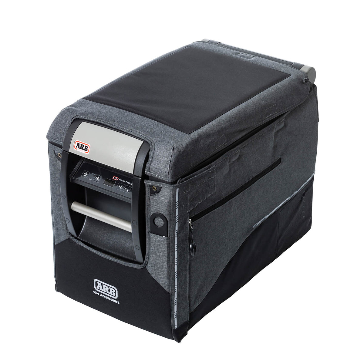 ARB Transit Bag Classic Fridge 50Q Series 2 Grey/Black - 10900043 by ARB - front view