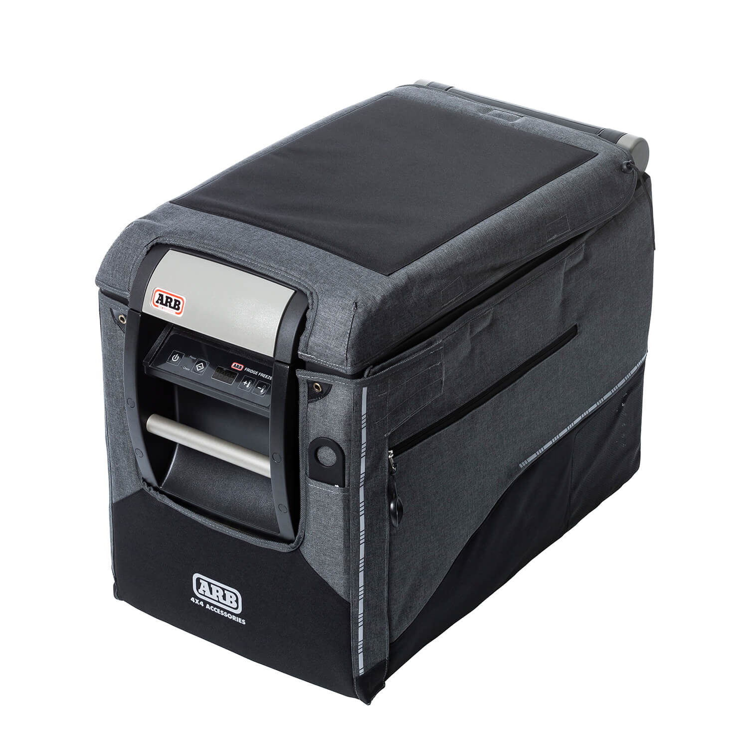 ARB Transit Bag Classic Fridge 50Q Series 2 Grey/Black - 10900043 by ARB - front view