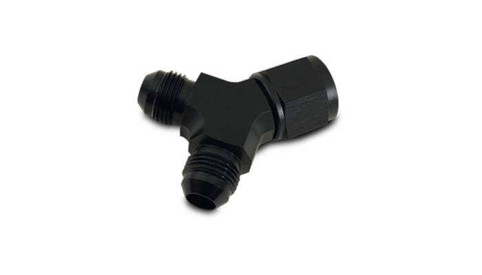 Vibrant -12AN Female x Dual -10AN Male Y-Adapter Fitting - Aluminum - 10909