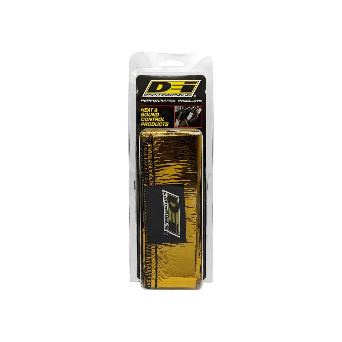 DEI Heat Shroud GOLD 2-1/4in x 36in - 10918 by DEI - front view