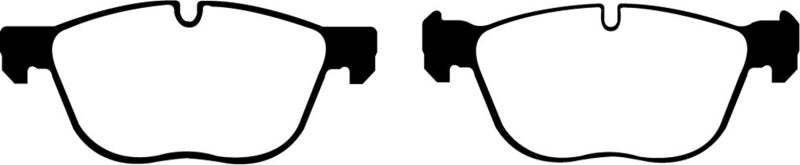 EBC 07-10 BMW X5 3.0 Yellowstuff Front Brake Pads - DP41938R