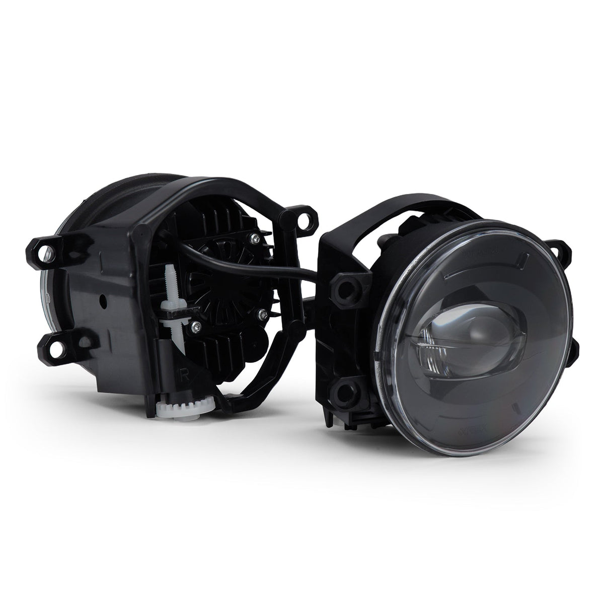 AlphaRex Universal Toyota/Lexus/Scion MKII DoubleTap LED Projector Fog Lights - White/Amber - 210023 for 2012-2023 Toyota Tac