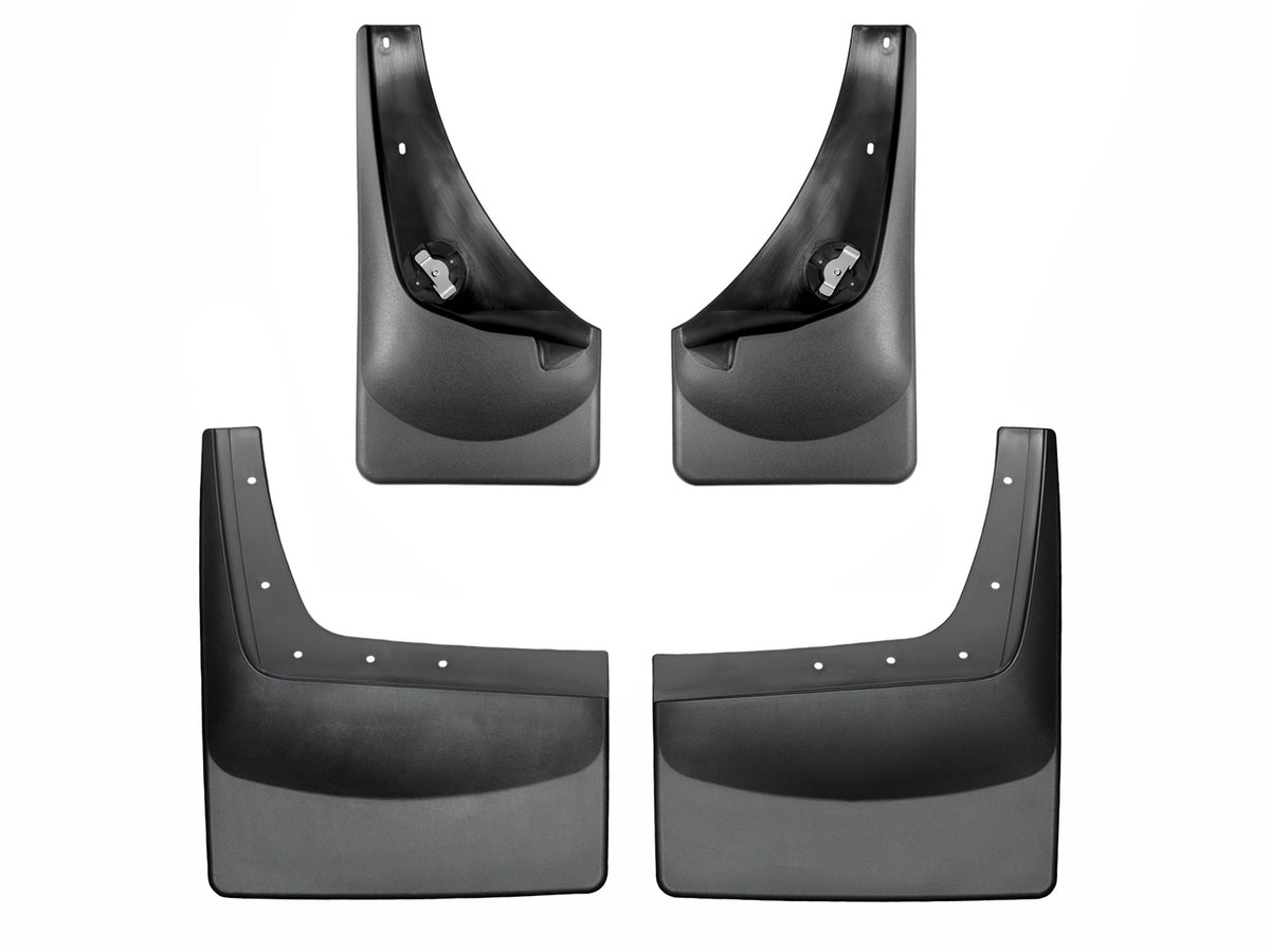 Weathertech - MudFlap No-Drill DigitalFit® MudFlap Kit - Black 01-07 F 250 / 01-07 F 350 - 110001-120029