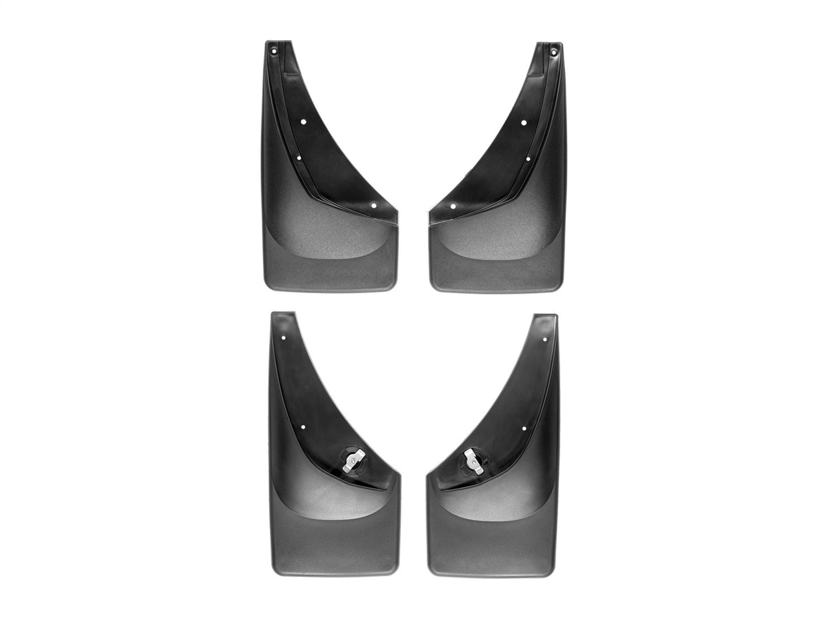 Weathertech - MudFlap No-Drill DigitalFit® MudFlap Kit - Black - 110006-120006