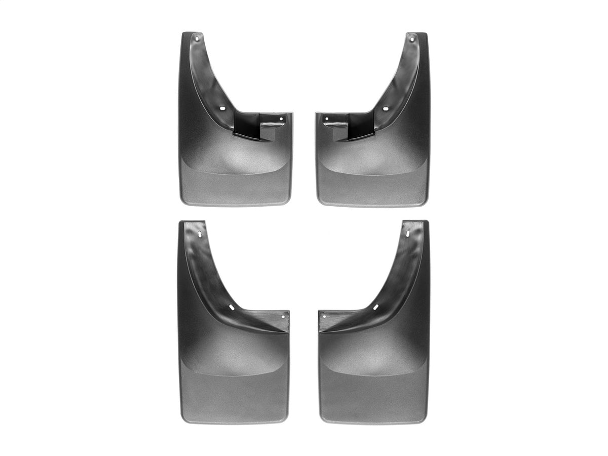 Weathertech - MudFlap No-Drill DigitalFit® MudFlap Kit - Black - 110007-120007
