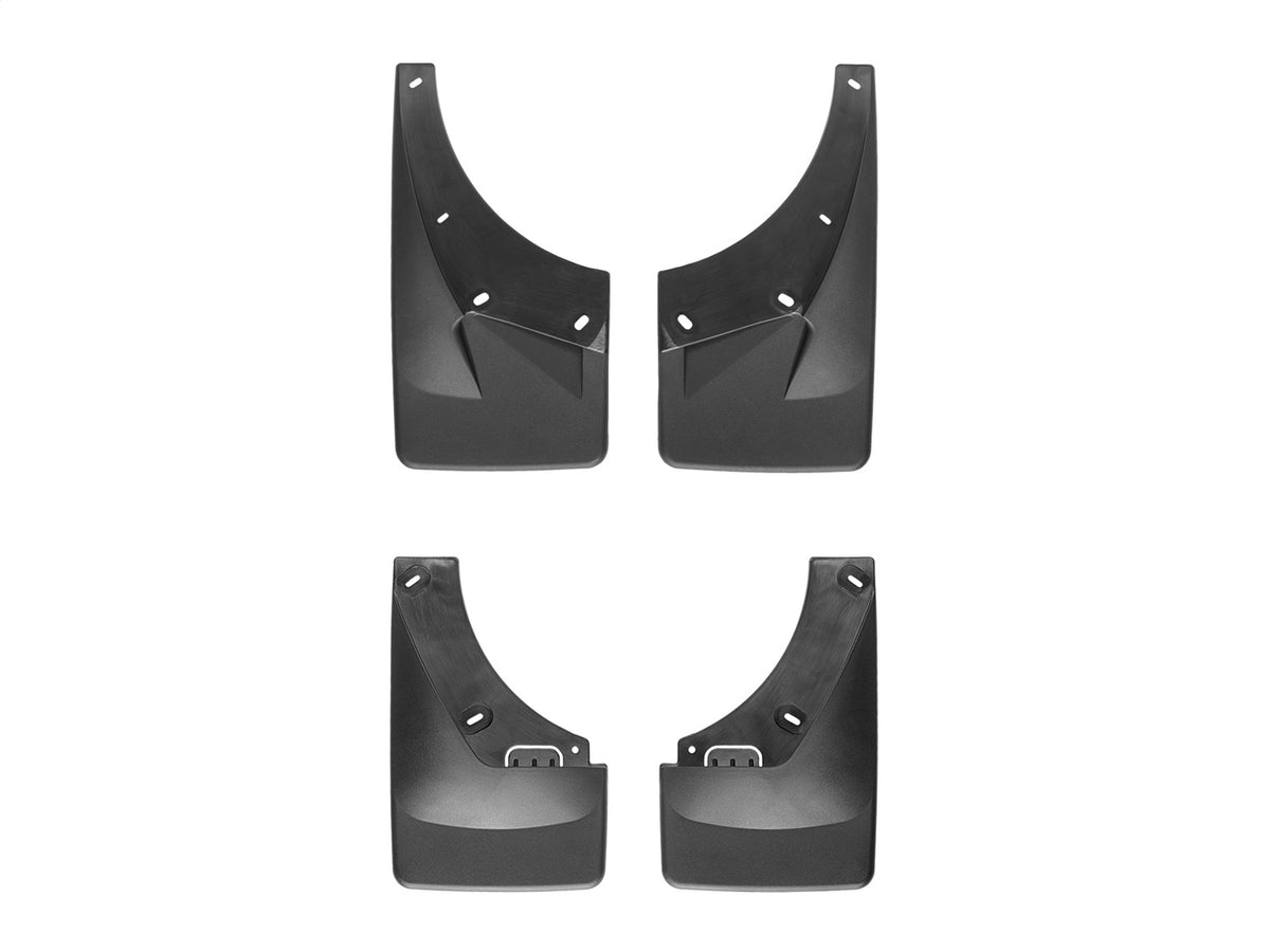 Weathertech - MudFlap No-Drill DigitalFit® MudFlap Kit - Black - 110008-120012
