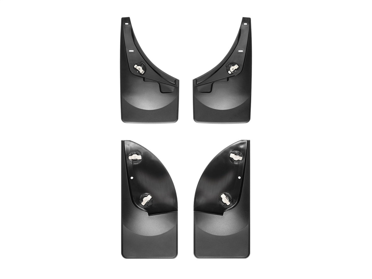 Weathertech - MudFlap No-Drill DigitalFit® MudFlap Kit - Black 08-10 F 250 / 08-10 F 350 - 110009-120001