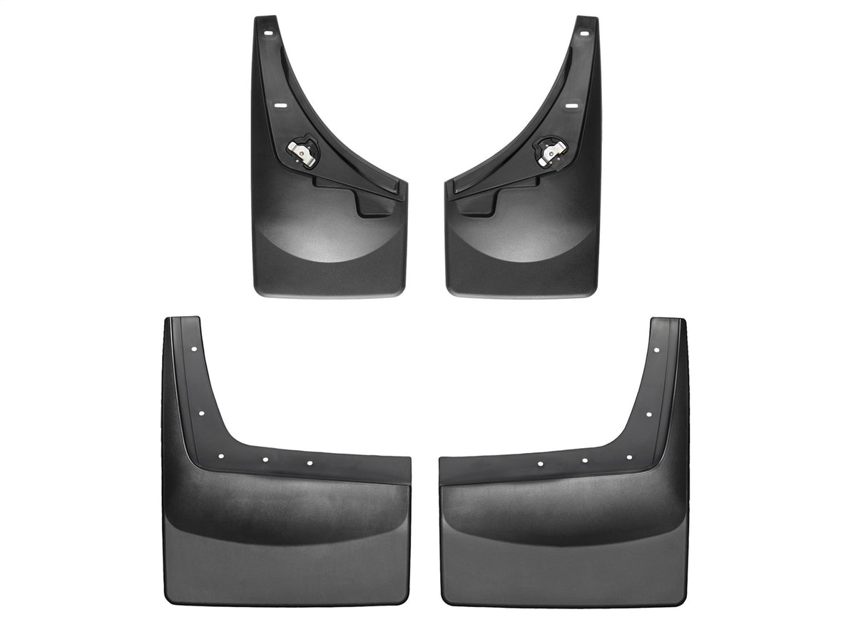Weathertech - MudFlap No-Drill DigitalFit® MudFlap Kit - Black - 110009-120029