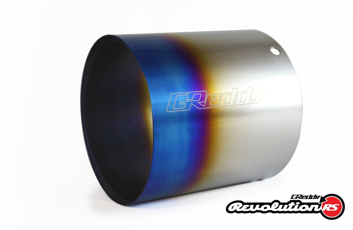GReddy - Optional Revolution RS Titanium Tip(s) 105mm Dia. - 11002112