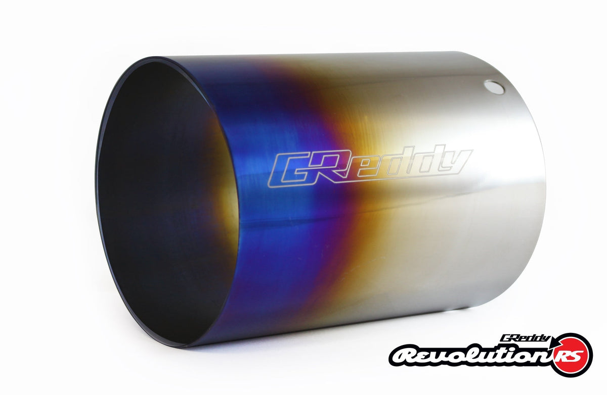 GReddy - Optional Revolution RS Titanium Tip(s) 105mm Dia. - 11002112