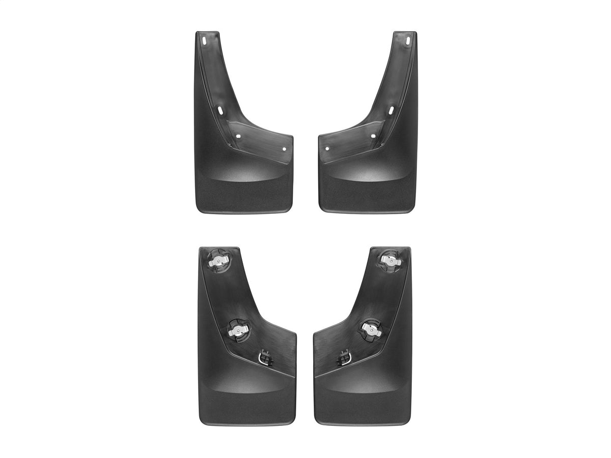 Weathertech - MudFlap No-Drill DigitalFit® MudFlap Kit - Black - 110011-120011