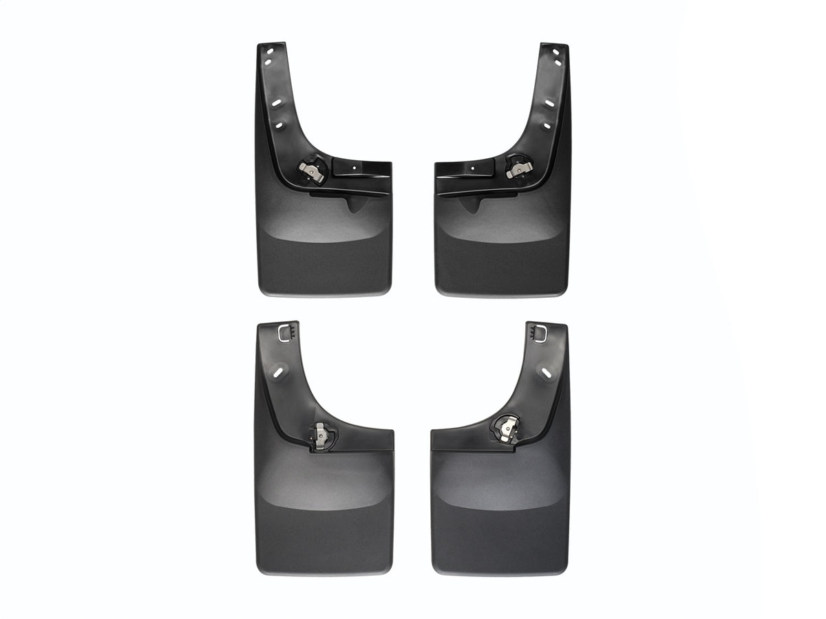 Weathertech - MudFlap No-Drill DigitalFit® MudFlap Kit - Black 08-10 F 250 / 08-10 F 350 - 110012-120008