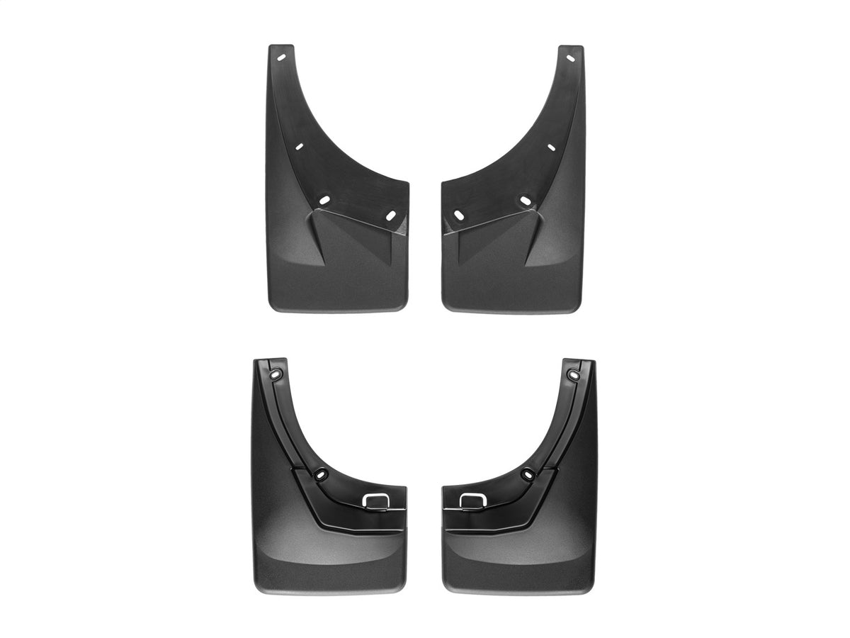 Weathertech - MudFlap No-Drill DigitalFit® MudFlap Kit - Black 07-14 Tahoe - 110013-120014