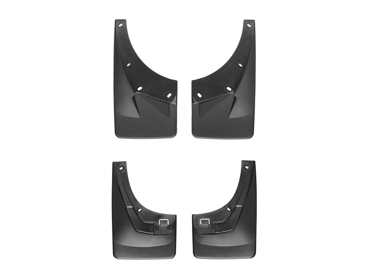 Weathertech - MudFlap No-Drill DigitalFit® MudFlap Kit - Black 07-14 Suburban 1500 / 07-13 Suburban 2500 - 110013-120018