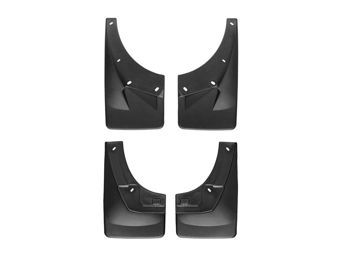 Weathertech - MudFlap No-Drill DigitalFit® MudFlap Kit - Black 07-13 Avalanche - 110013-120022