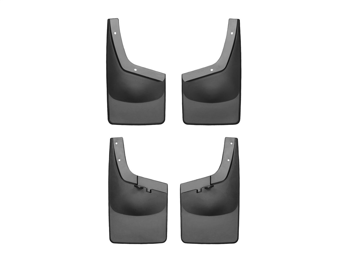 Weathertech - MudFlap No-Drill DigitalFit® MudFlap Kit - Black - 110020-120020