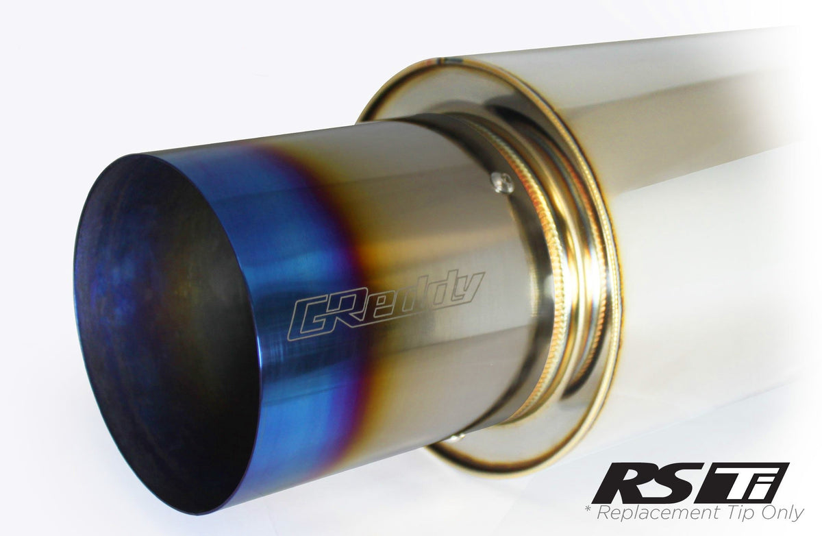 GReddy - Optional Revolution RS Titanium Tip(s) 115mm Dia. - 11002101