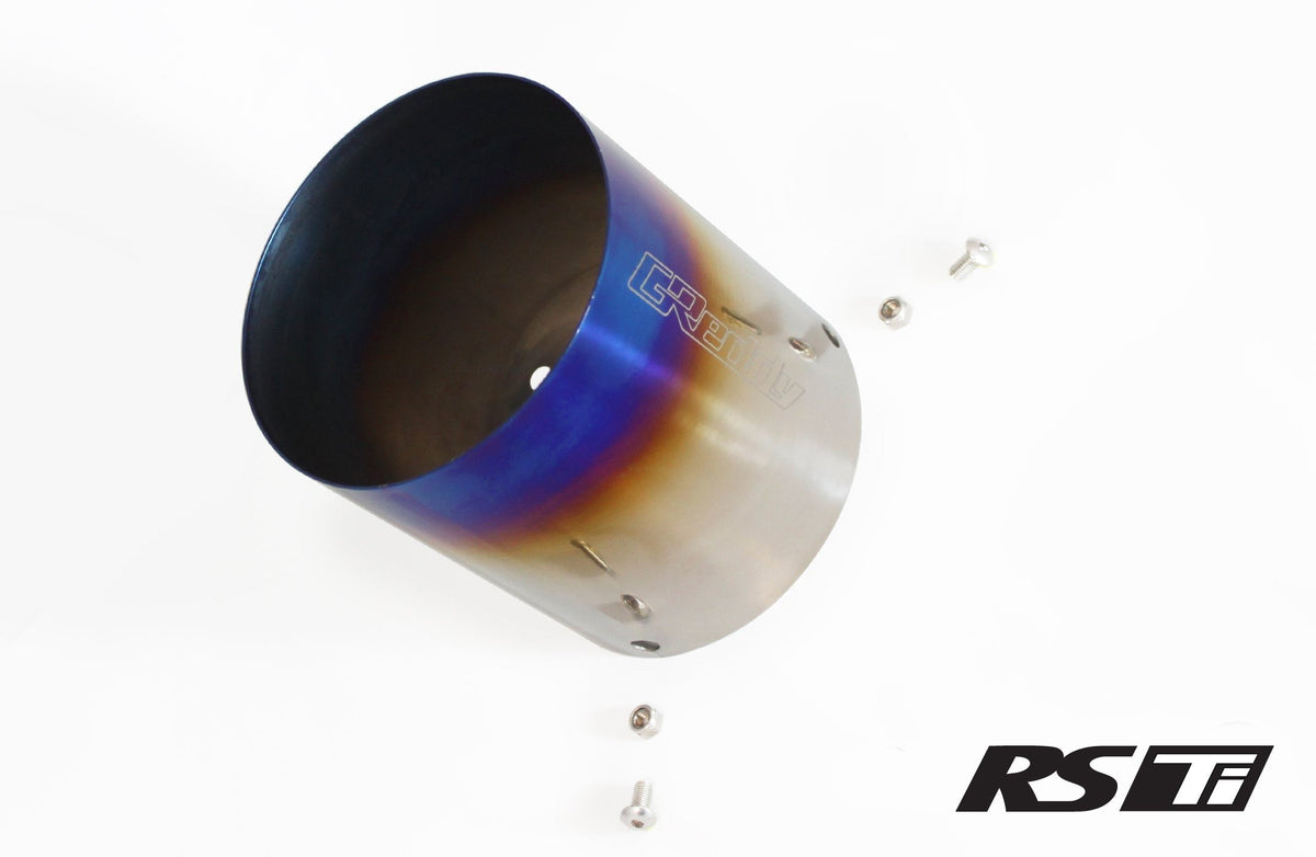 GReddy - Optional Revolution RS Titanium Tip(s) 115mm Dia. - 11002101