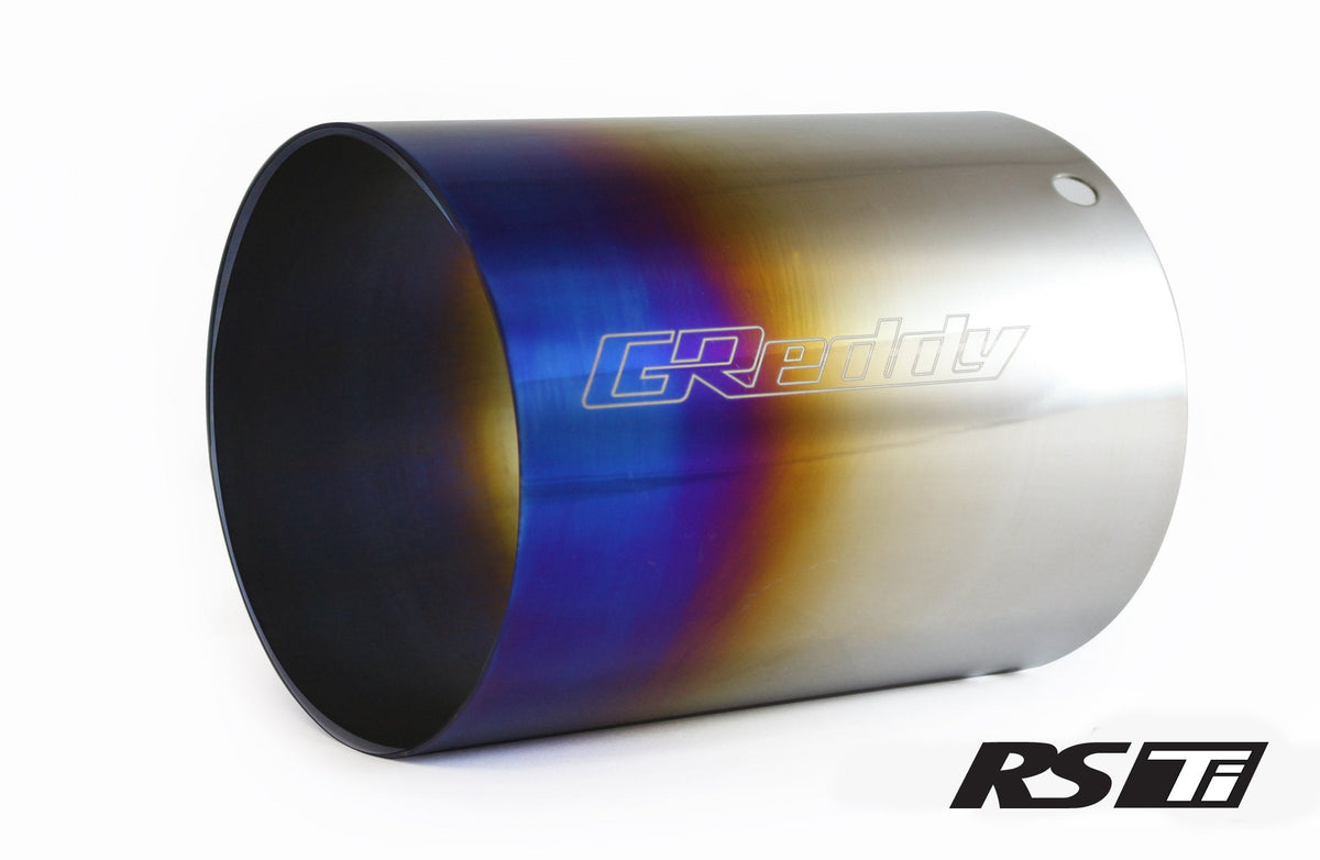 GReddy - Optional Revolution RS Titanium Tip(s) 115mm Dia. - 11002101