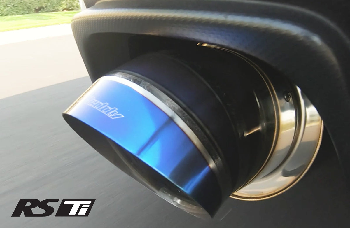 GReddy - Optional Revolution RS Titanium Turndown Tip(s) 115mm Dia. - 11002121