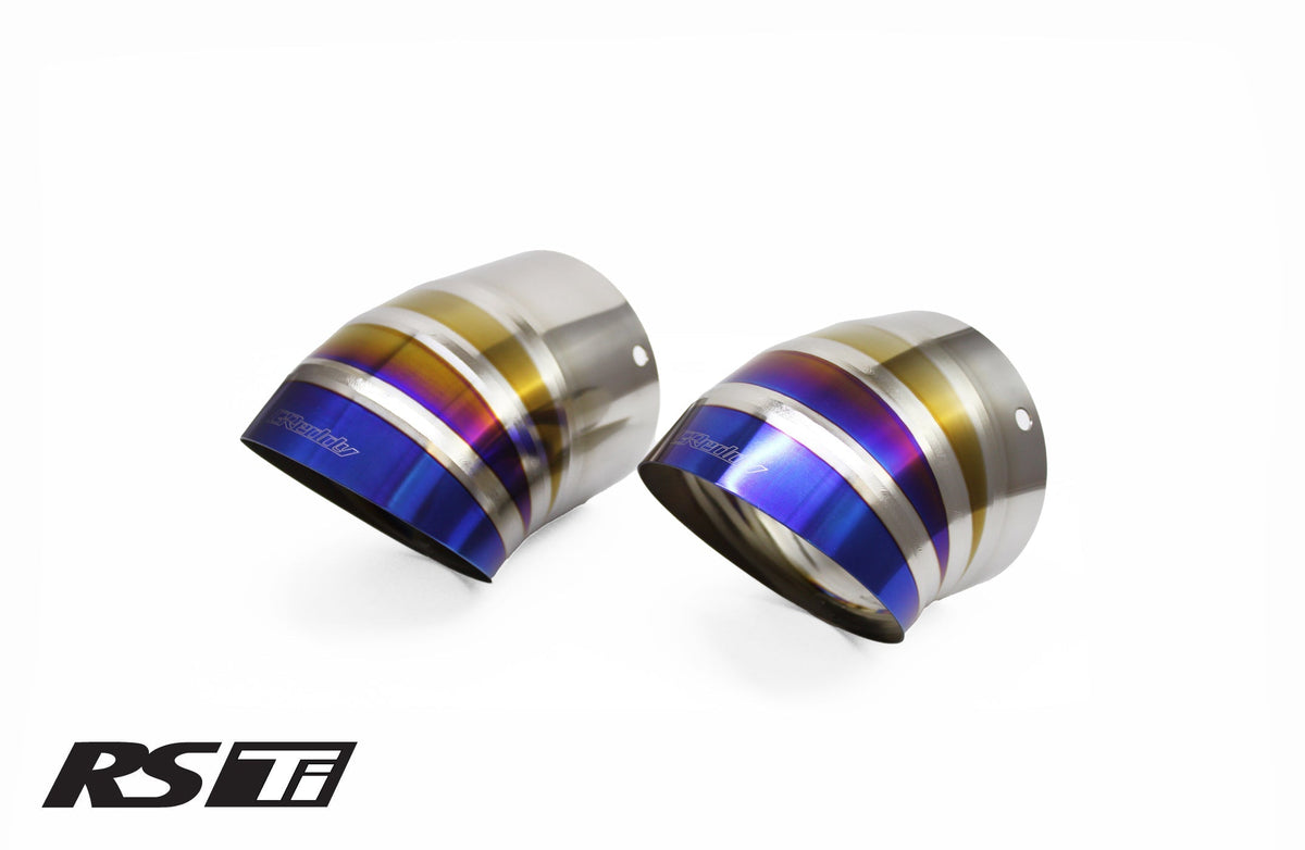 GReddy - Optional Revolution RS Titanium Turndown Tip(s) 105mm Dia. - 11002131