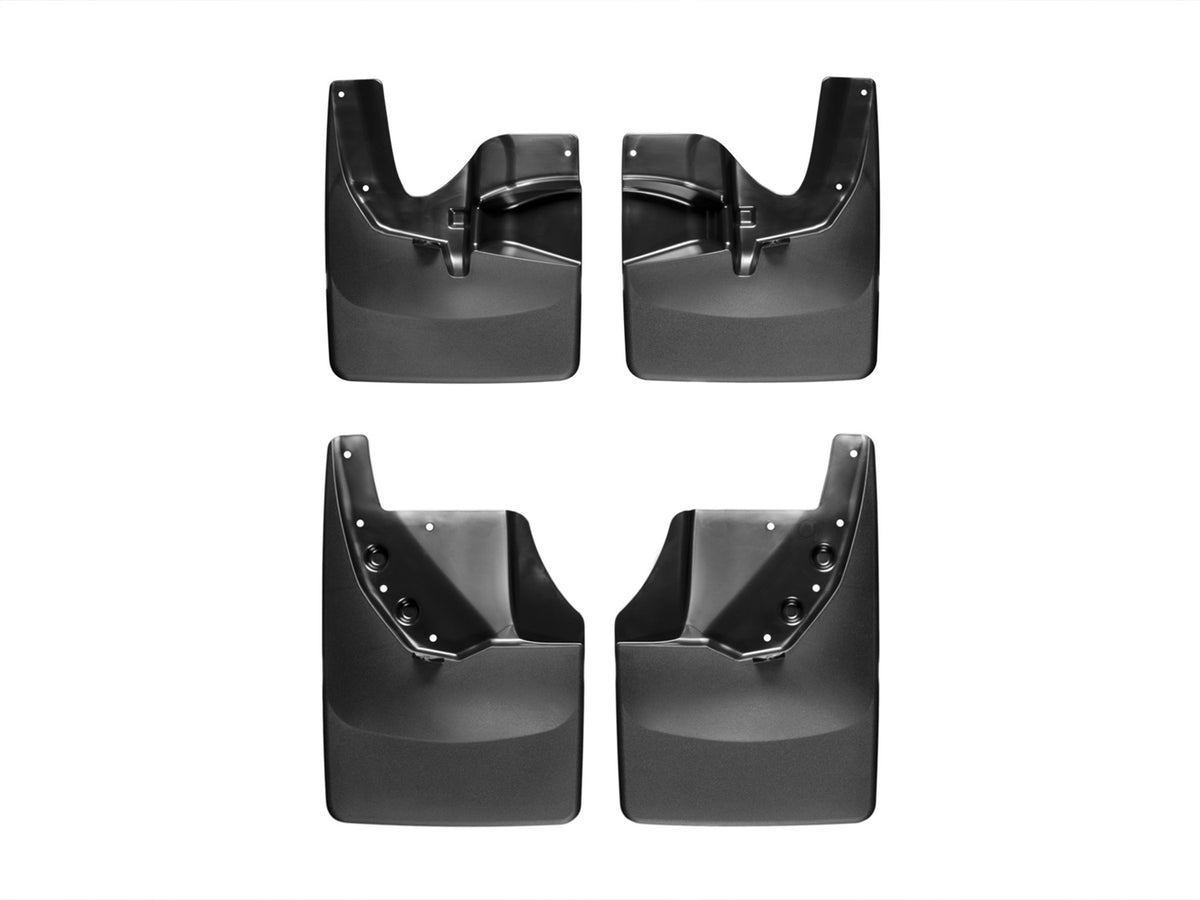 Weathertech - MudFlap No-Drill DigitalFit® MudFlap Kit - Black 07-13 Tundra - 110034-120034