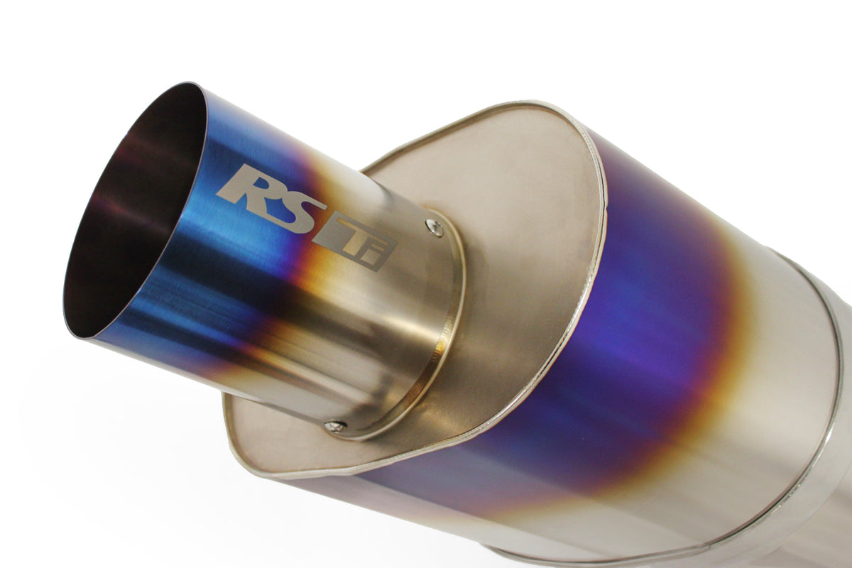 GReddy - Universal RS-Ti Oval Titanium Muffler(s) and Tip with V-Band - 11003530