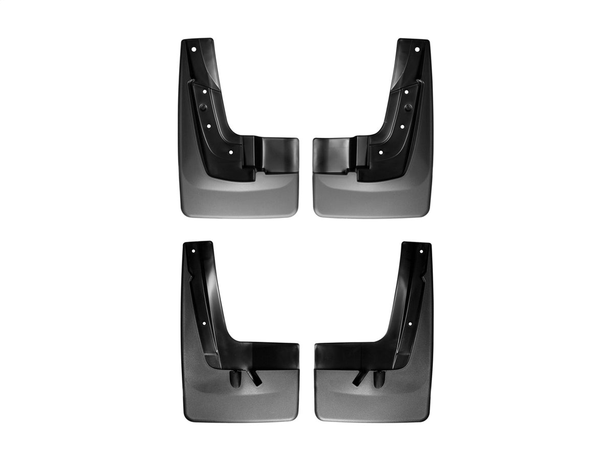 Weathertech - MudFlap No-Drill DigitalFit® MudFlap Kit - Black 13-16 Acadia - 110046-120043